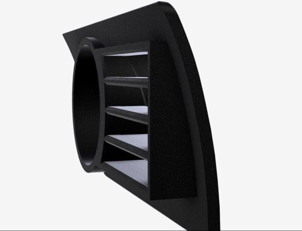 VAUXHALL ASTRA H MK5 VXR SINGLE AIR VENT GAUGE POD ADAPTER 52MM - Image 2