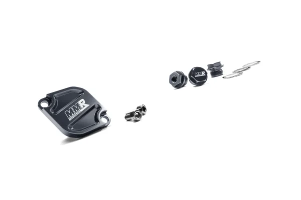 MMX Oil thermostat cover set & gauge adaptor | BMW N55 | N54 | S55 Dark Anthracite - Image 2