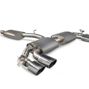TT S Mk3 Non GPF Model Only (Coupe models only) - 2014 - 2019 Reasonated cat-back (with valves)