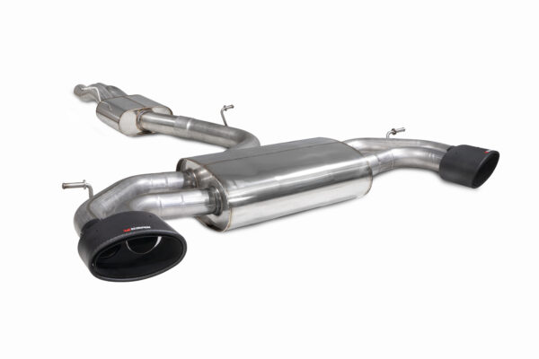 RS3 Saloon 8V (GPF and Non-GPF models) - 2017 - 2020 Resonated cat/gpf-back system without valves