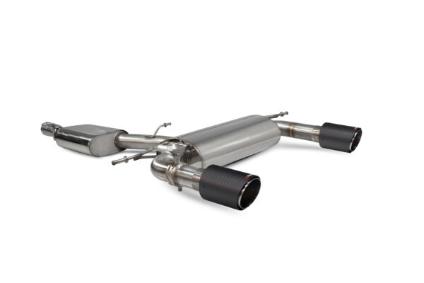 TT MK3 2.0 TFSi Quattro Coupe Non GPF Model Only - 2014 - 2019 Resonated cat-back system with electronic valves