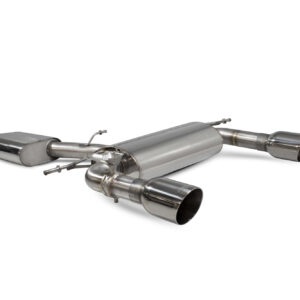 TT MK3 2.0 TFSi Quattro Coupe Non GPF Model Only - 2014 - 2019 Resonated cat-back system with electronic valves