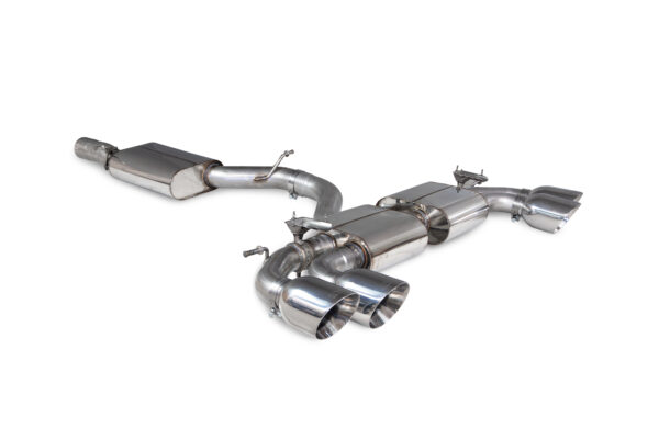 S3 8Y Sportback  - 2020 - 2024 Resonated cat/gpf back system & electronic valves