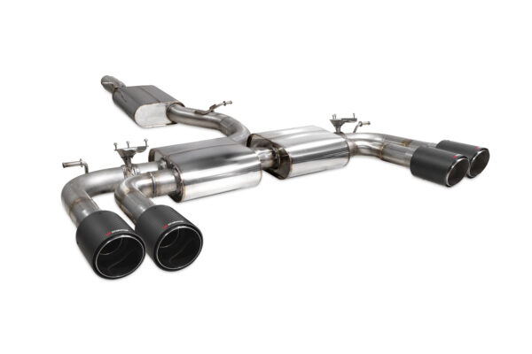 S3 Saloon 8V - 2013 - 2020 Resonated cat/gpf-back system with valves