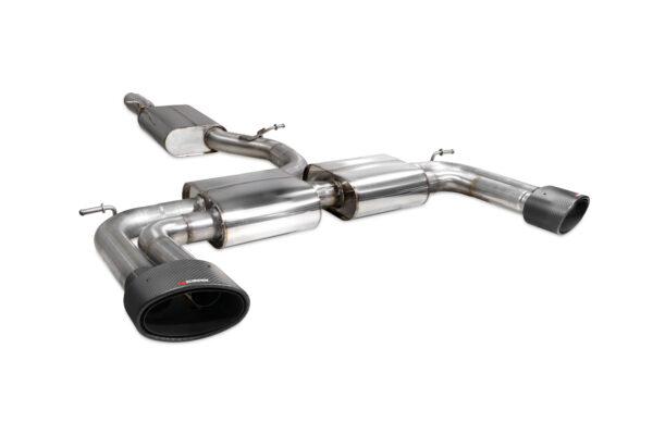 S3 Saloon 8V - 2013 - 2020 Resonated cat/gpf-back system without valves