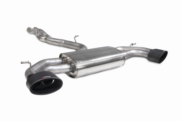 RS3 Saloon 8V (GPF and Non-GPF models) - 2017 - 2020 Non-resonated cat/gpf-back system without valves