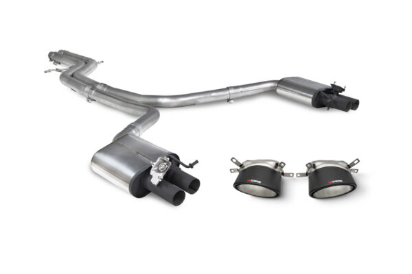 RS6 Avant C7 - 2013 - 2018 Non-resonated half system with trims
