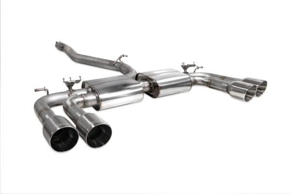 S3 Saloon 8V - 2013 - 2020 Non-resonated cat/gpf-back system with valves