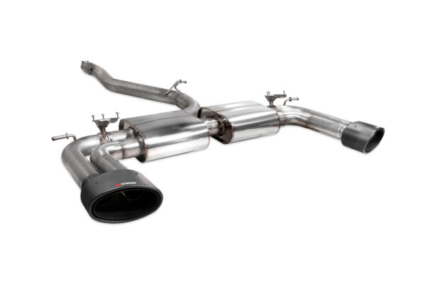 S3 Saloon 8V - 2013 - 2020 Non-resonated cat/gpf-back system with valves