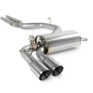 RS3 8P - 2011 - 2012 Non-resonated secondary cat-back system