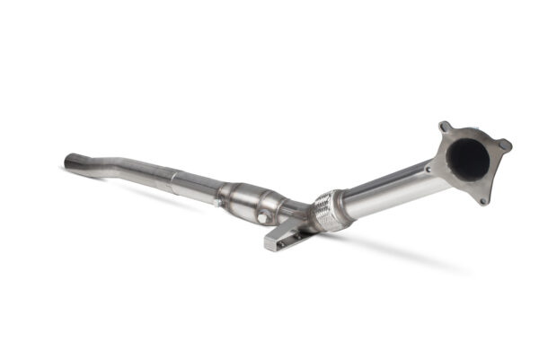S3 8P - 2006 - 2012 Downpipe with a high flow sports catalyst