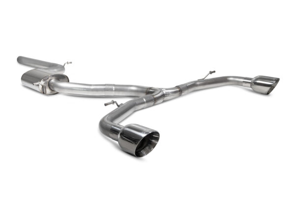 Golf MK8 GTi - 2020 - 2024 Non-resonated GPF-back system