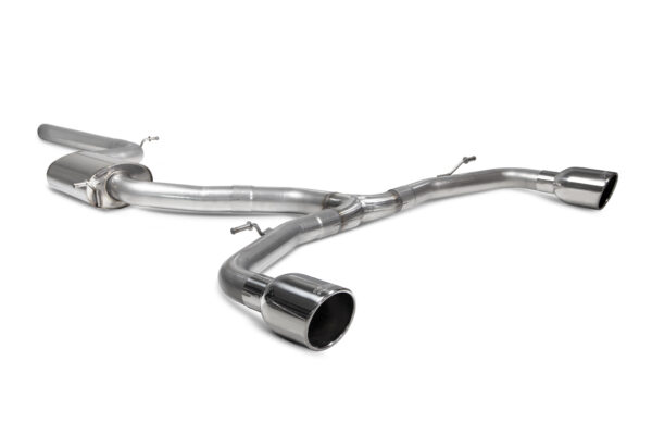 Golf MK8 GTi - 2020 - 2024 Non-resonated GPF-back system