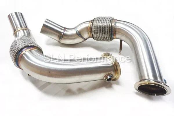 SLN BMW F10 M5 F12 F13 M6 2012-2017 4.4T S63tu downpipes - Image 4