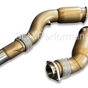 SLN BMW S55 Ceramic Coated Sports Cat Downpipes M2C F87 M3 F80 M4 F82
