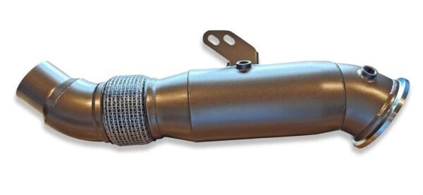SLN BMW B58 Super 5” Ceramic Coated Decat Downpipe M140i M240i 240i 440i - Image 3
