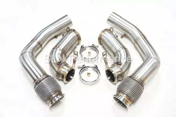 SLN BMW Decat Downpipes PRE-LCI F90 M5 M8 2017+ | BMW F91/F92/F93 M8 S63M 2020+