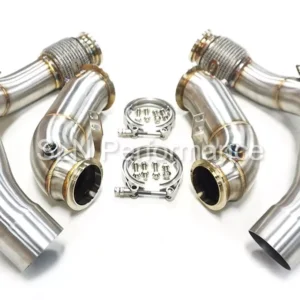 SLN BMW F95 X5M F96 X6M S63 Downpipes 4.4T 2020+