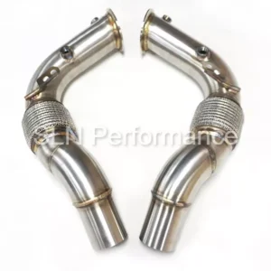 SLN BMW F10 M5 F12 F13 M6 2012-2017 4.4T S63tu downpipes