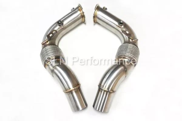 SLN BMW F10 M5 F12 F13 M6 2012-2017 4.4T S63tu downpipes